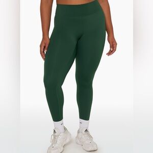 Set Active Sportbody Sycamore Green Women's Leggings & Layered Tank Bra